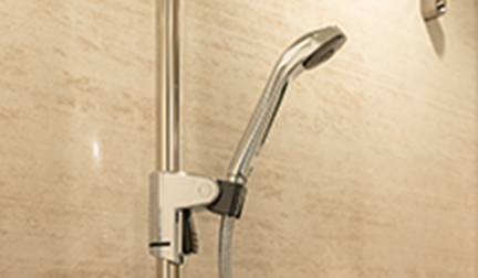 シャワーヘッド&シャワーフックスライドバー